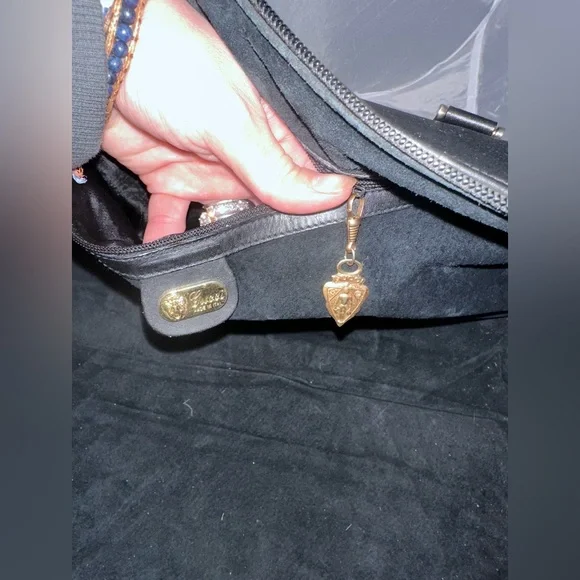 Vintage Gucci Black Leather Boston Bag - Picture 9 of 9